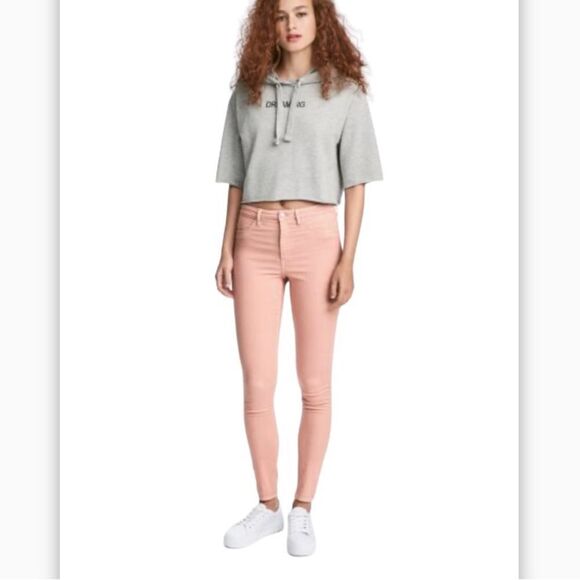 H&M Pink Skinny Jeans 4 - Picture 1 of 7